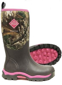 pink camouflage boots