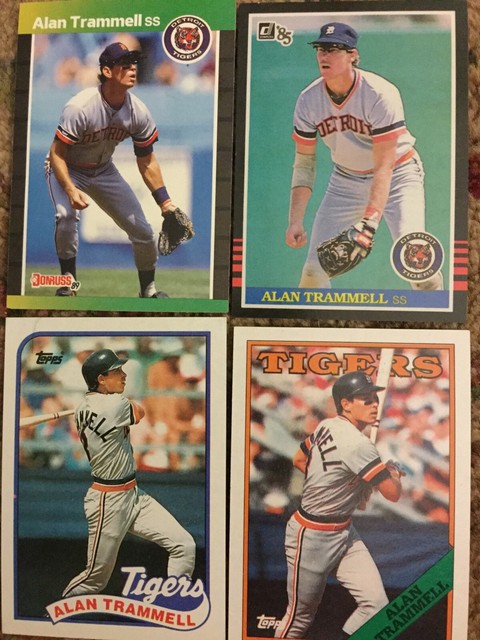 Alan Trammell Baseball Cards EBay