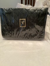 Younique Black Cocktail Purse/makeup Bag With Gold Chain Strap