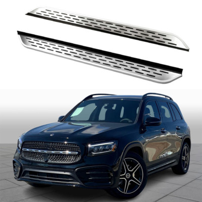 2PCS Running Boards Side Steps Fits For Mercedez Benz GLB 2019-2026 Fixed Pedals