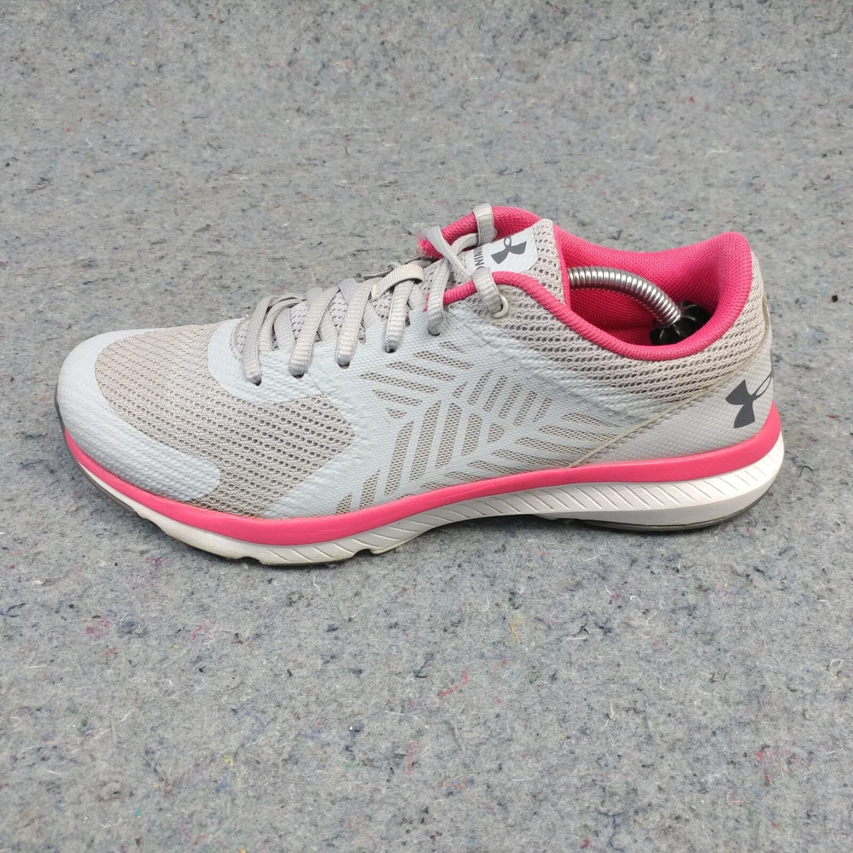 Under Armour Micro G Press TR Womens Size 9 Training Shoes Pink