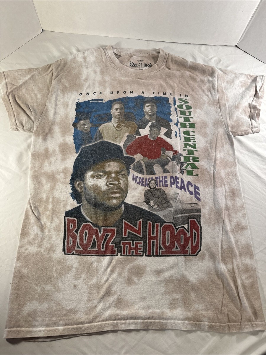 Boyz N The Hood Movie Graphic Tee Shirt S/M, Ice Cube Tiye Tye Tie