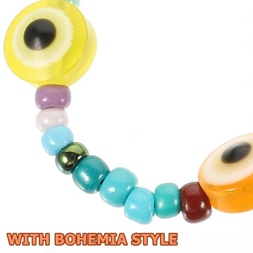 Devil's Chain Phone Lanyard Wrist Strap Colorful Beaded Charm - Zdjęcie 2 z 12