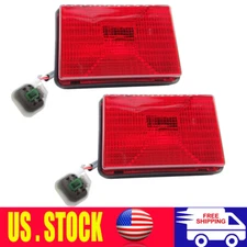 2x Red Lamp Assembly 142-7503 for CAT Caterpillar 257B 257B3 267 267B 287 259B3