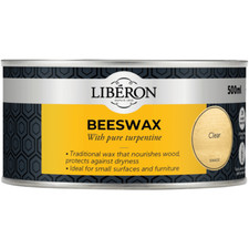 Liberon Beeswax Paste with Pure Turpentine | Traditional Beeswax Paste