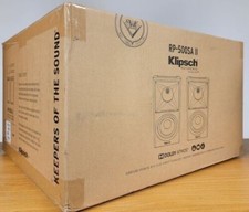 Klipsch RP-500SA-II-WALNUT Elevation Dolby Atmos Speakers - Ebony Pair 