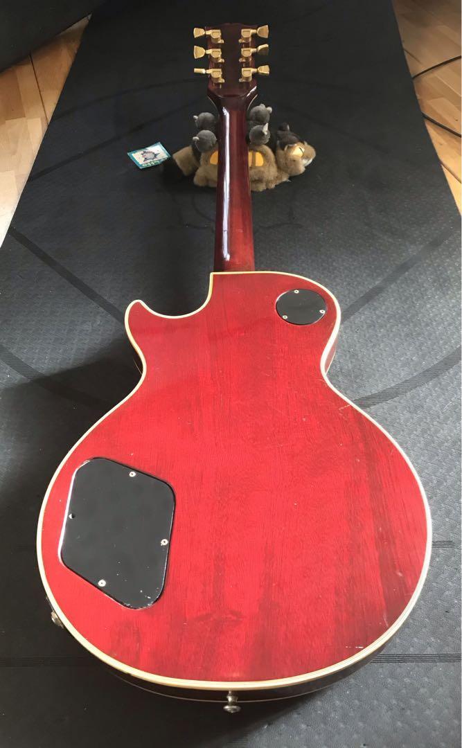 Gibson Les Paul Custom 1977 Wine Red Electric Guitar | eBay