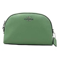 COACH Madi Leather Crossbody Bag - Soft Green