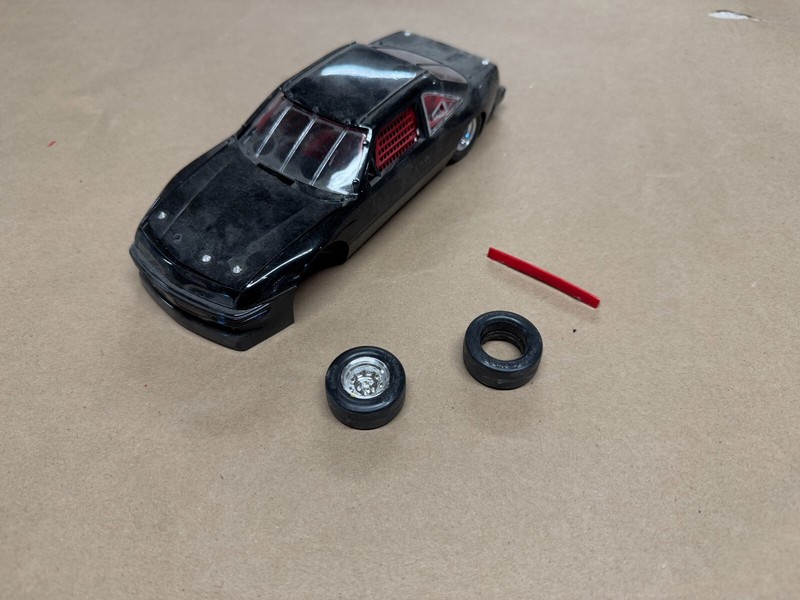 Revell Monogram Pontiac Grand Prix NASCAR Built Up Race Car 1990's Slot Car BODY