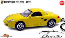 Rare Keychain Yellow Porsche Boxster Hardtop Custom Ltd Ed. Great Gift
