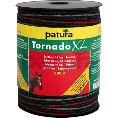 PATURA TORNADO XL Breitband, 200 m x 40 mm Weidezaun