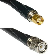 RFC400UF SMA MALE to TNC MALE Coaxial RF Cable USA-Ship Lot