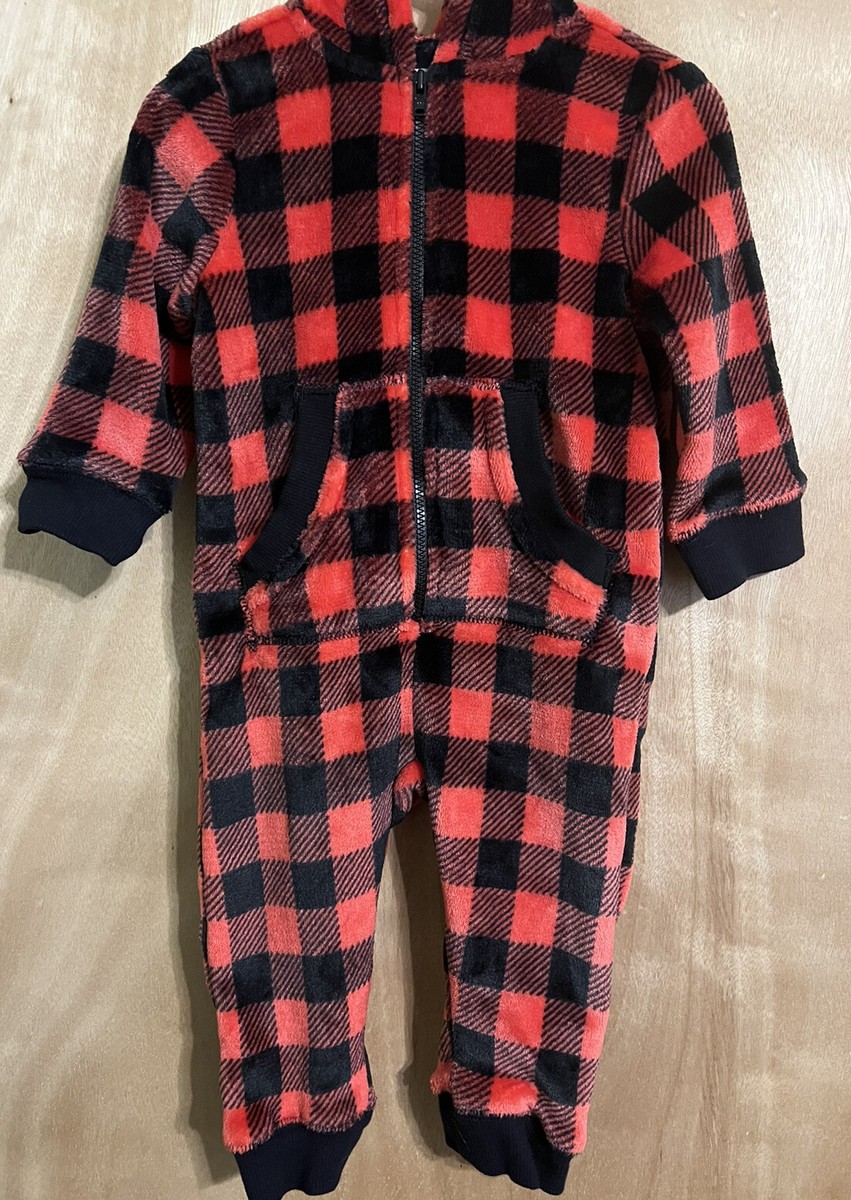 Hatley little blue house one piece outfit 12-18 mnths red