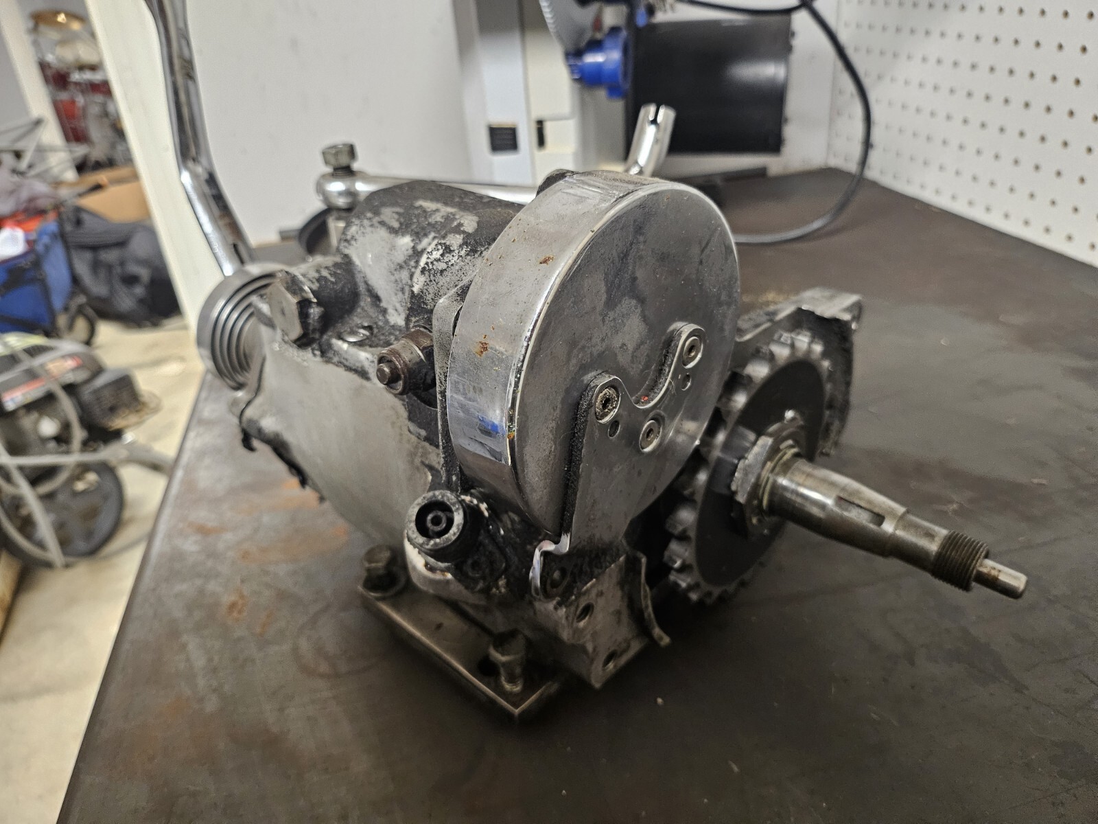 harley davidson 4 speed Rotary transmission with Rachet Top eBay