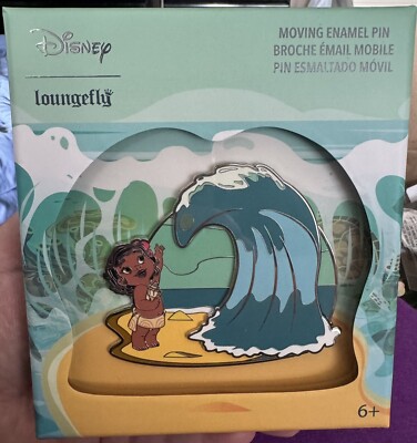 Disney Loungefly Limited Edition Baby Moana W/Wave Only 1600
