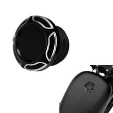 Tappo serbatoio CNC per Moto Guzzi V7 III Anniversario tappo del gas TD4 nero