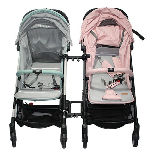 twin stroller connector