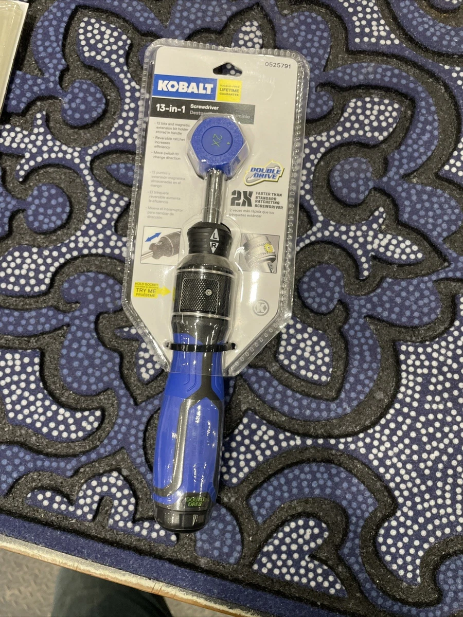 Double drive 2024 ratcheting screwdriver