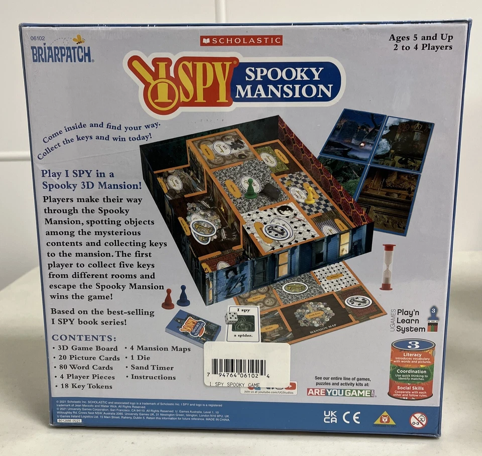 I SPY Spooky Mansion Game Brand New! - Image 2 of 2