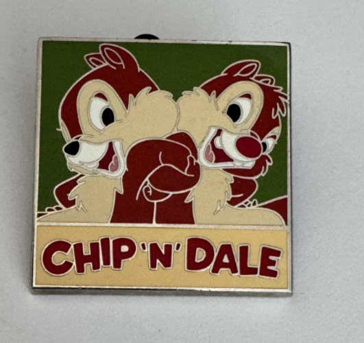 Disney Chip N Dale Deluxe Starter Lanyard Pin 2012