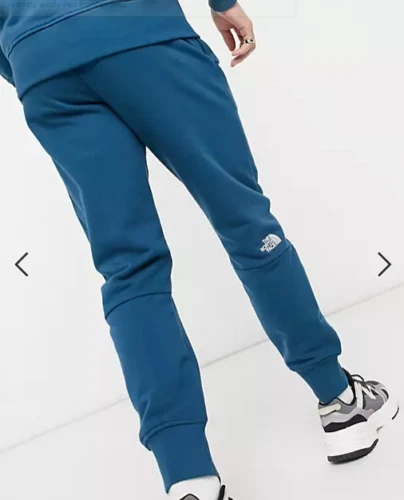 The North Face Mens Sweatpants Joggers in Monterey Blue in Small