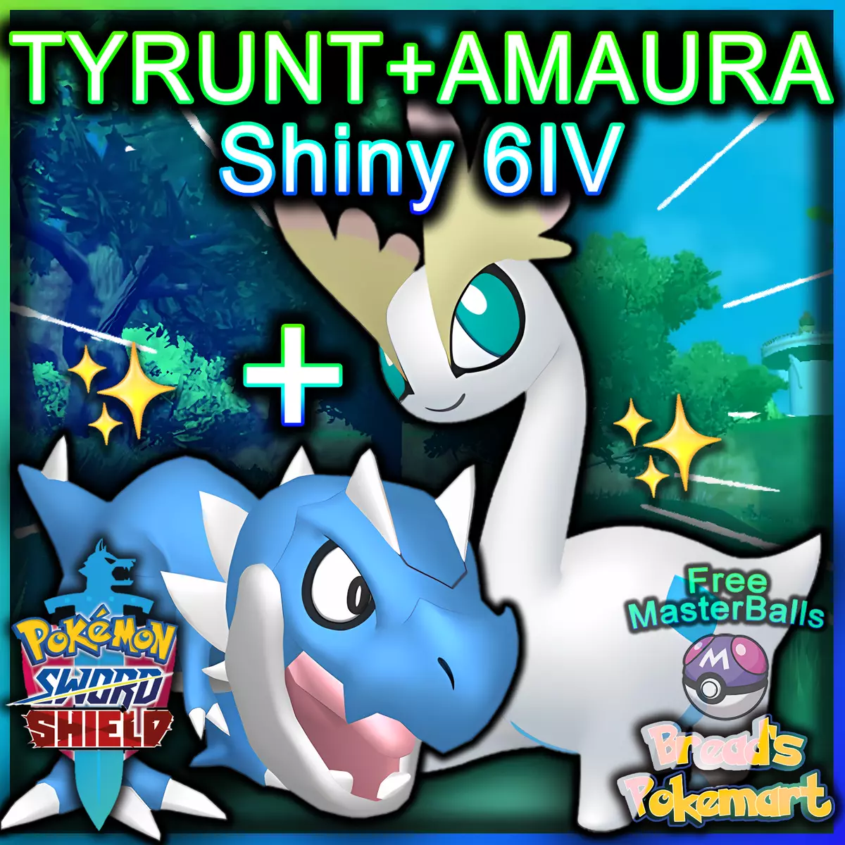 Custom Pokemon for Sword/Shield ✨ Shiny ✨ Competitive / Fast Delivery