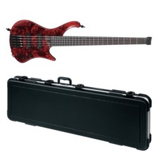 Ibanez EHB1505 5-String Bass Guitar Stained Wine Red Low Gloss  Case NEW