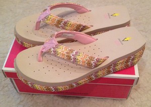 kids wedge flip flops