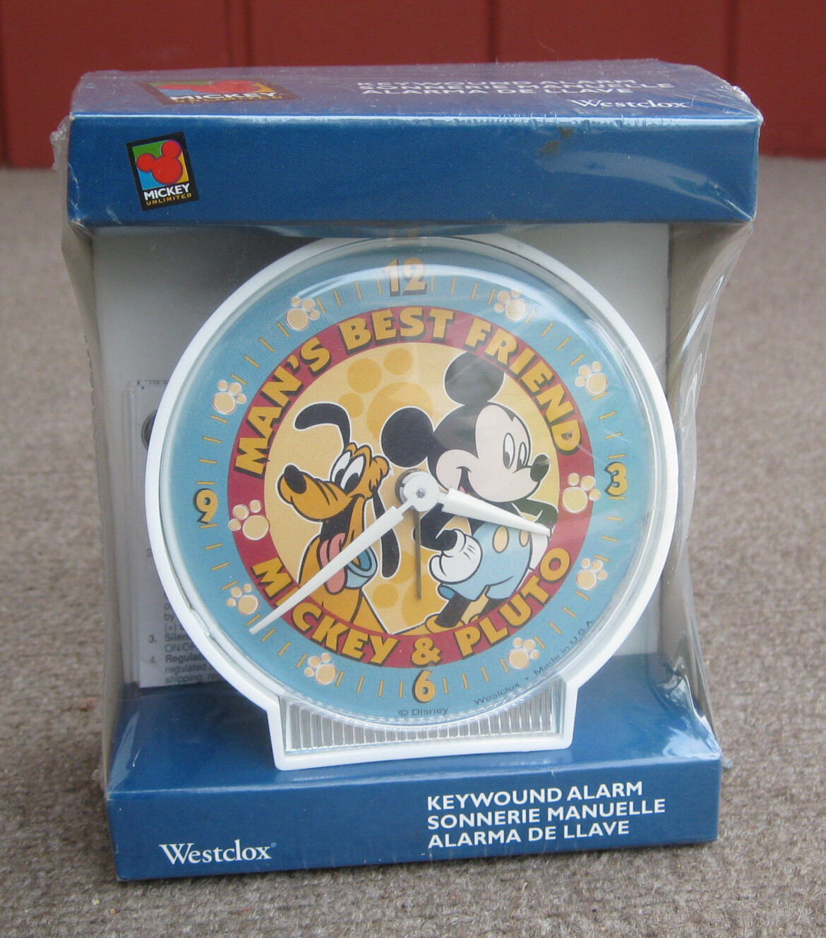- Man's Best Friend Mickey & Pluto New & Sealed