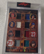 2020 LeafGreatest of All Time Lidstrom / Lindros / Messier / Oates 2/20
