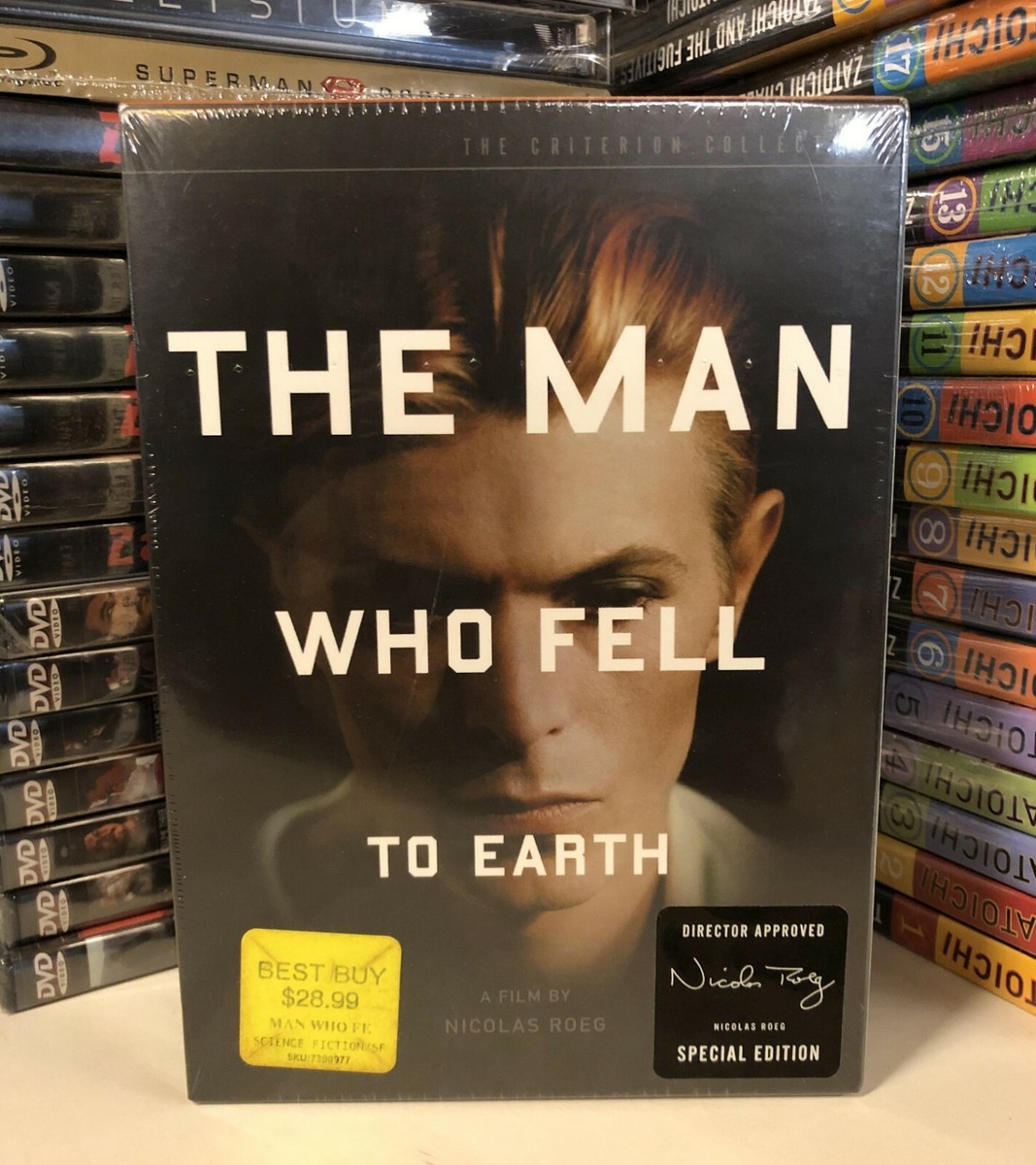 NEW MINT The Man Who Fell To Earth DVD Criterion ULTRA RARE w