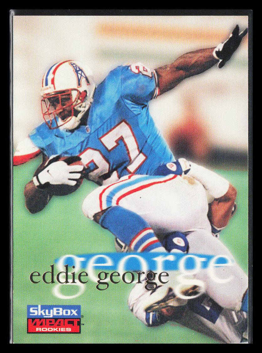 1996 SkyBox Impact Rookies Eddie George #24 RC