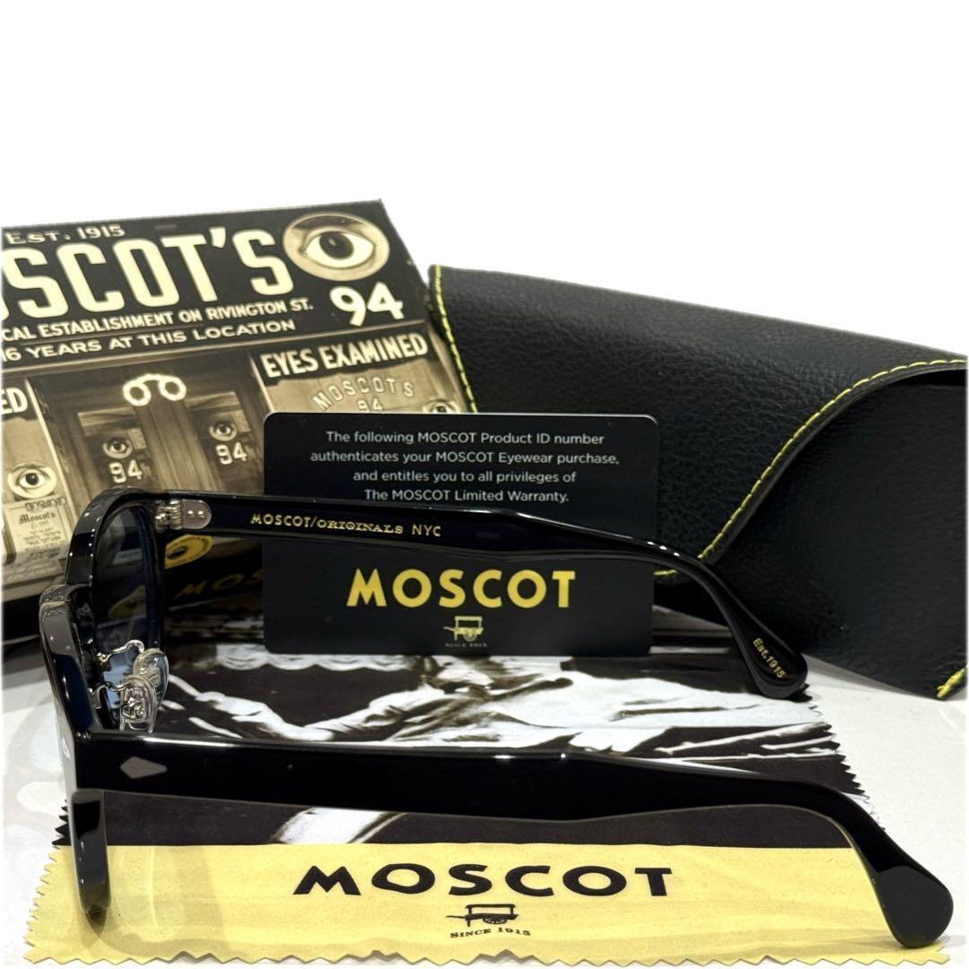MOSCOT LEMTOSH JAPAN LIMITED 49 24-145 SUNGLASSES BLACK MOSCOT LEMTOSH JAPAN LIMITED 49 24-145 SUNGLASSES BLACK