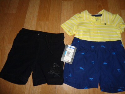 NWT/NWOT 9 M 9  - 12 Carter's toys r us outfit set 1 top 2 bottoms