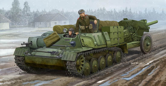 TRUMPETER 09509 1:35 Soviet AT-P artillery tractor