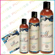 Intimate Earth Pussy Willow Silk Hybrid Lubricant💋Silicone & Licorice Root Lube