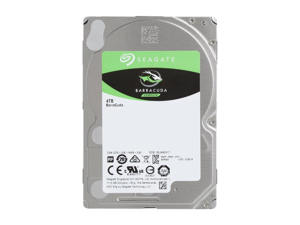 Seagate 4TB BarraCuda 5400 RPM 128MB Cache SATA 6.0Gb/s 2.5" 15mm Laptop - Image 3 of 4