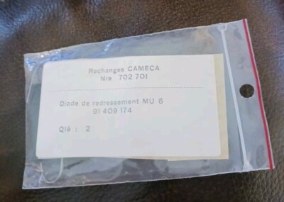 2 each Thomson CSF MU6 HV DIODES FROM NATIONAL LAB SURPLUS **NOT CHINESE**