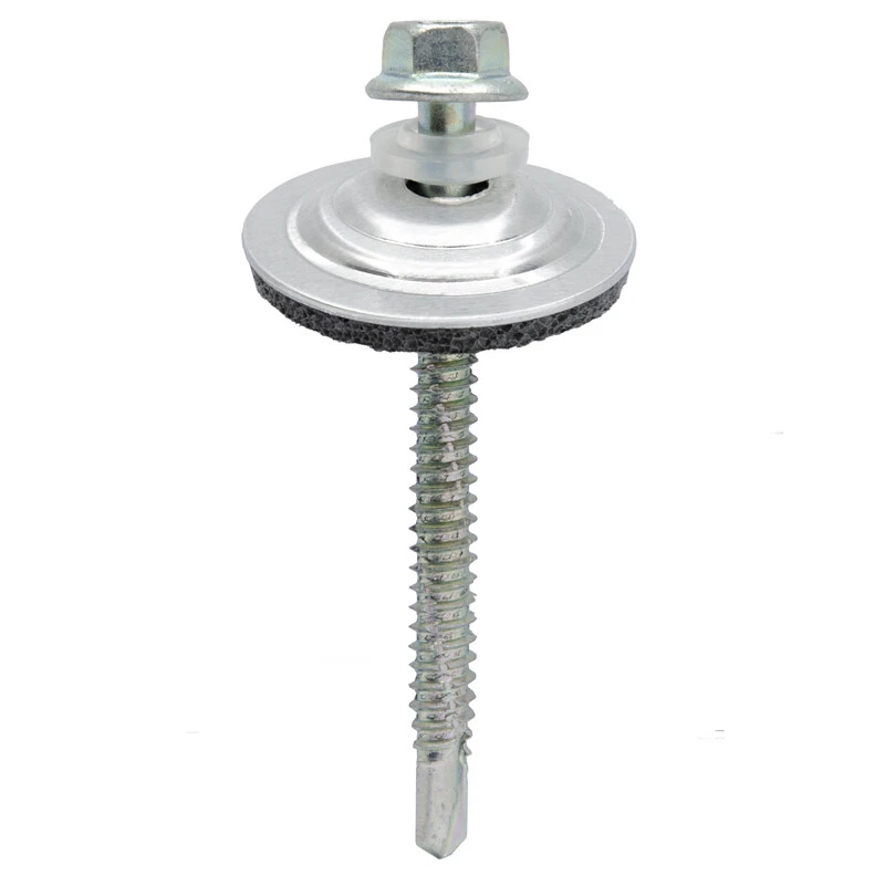 KIT FISSAGGIO LASTRE POLICARBONATO PIANE SU STRUTTURE IN LEGNO O FERRO/ALLUMINIO