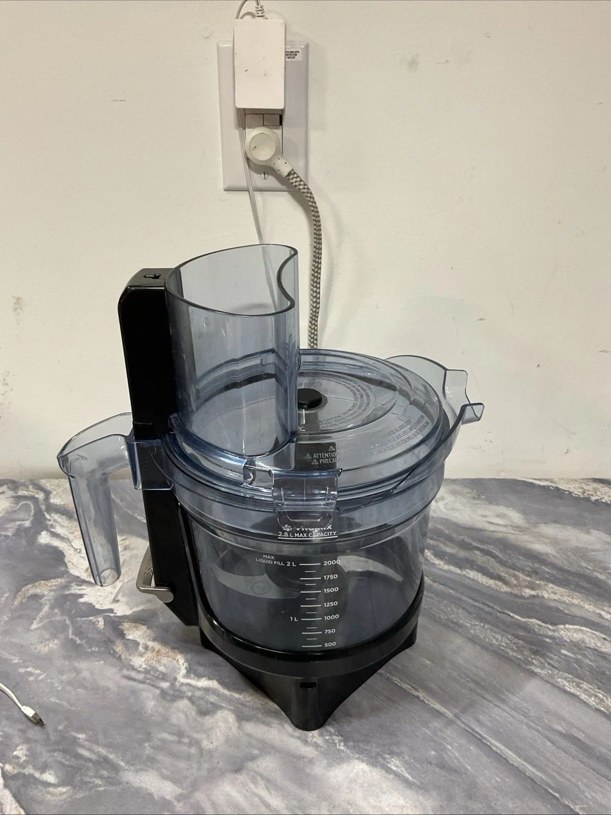 Vitamix 12-Cup Food Processor Attachment With 1 Blade Only READ DESCRIPTION
Opens in a new window or