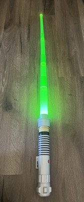 Disney Star Wars Galaxy s Edge Luke Skywalker Green Lightsaber Tested Works