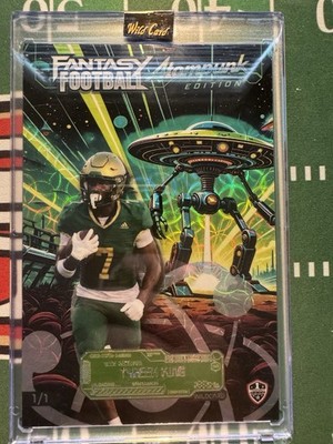 Wild Card Fantasy Football Atompunk Mammoth 2026 Tyreek King 1/1 