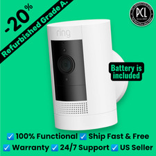   Ring Stick Up Outdoor Cam 3rd Gen Battery Wireless Camera Two-Way Talk  