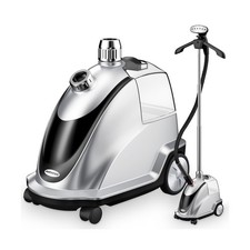 Anthter Steamer for Clothes, 1500W Powerful Standing Garment Steamer with Rol...