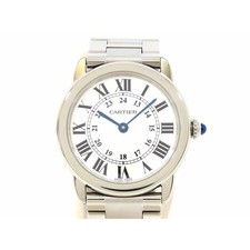 Cartier W6701004 Ronde Solo SM SS Quartz Ladies Watch Used from JAPAN