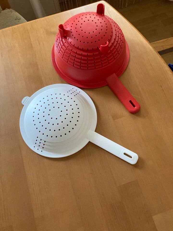 Tupperware „Saladin „-Zwei Siebe zum Waschen,Abtropfen oder Passiren. - Bild 2 von 3
