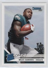 2019 Panini Donruss Rated Rookie Miles Sanders #322 08aq