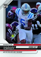 Kewan Lacy - 2025 Panini Instant NIL College Ole Miss Rebels Football #KLA PRESA