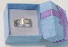 Vintage 925 Sterling Silver Heart Cutouts Ring Size 7.5