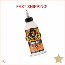Gorilla Ultimate Waterproof Wood Glue, Natural Wood Color, 8 Ounce Pack of 1 -